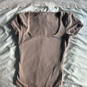 Abercrombie & Fitch Taupe Bodysuit